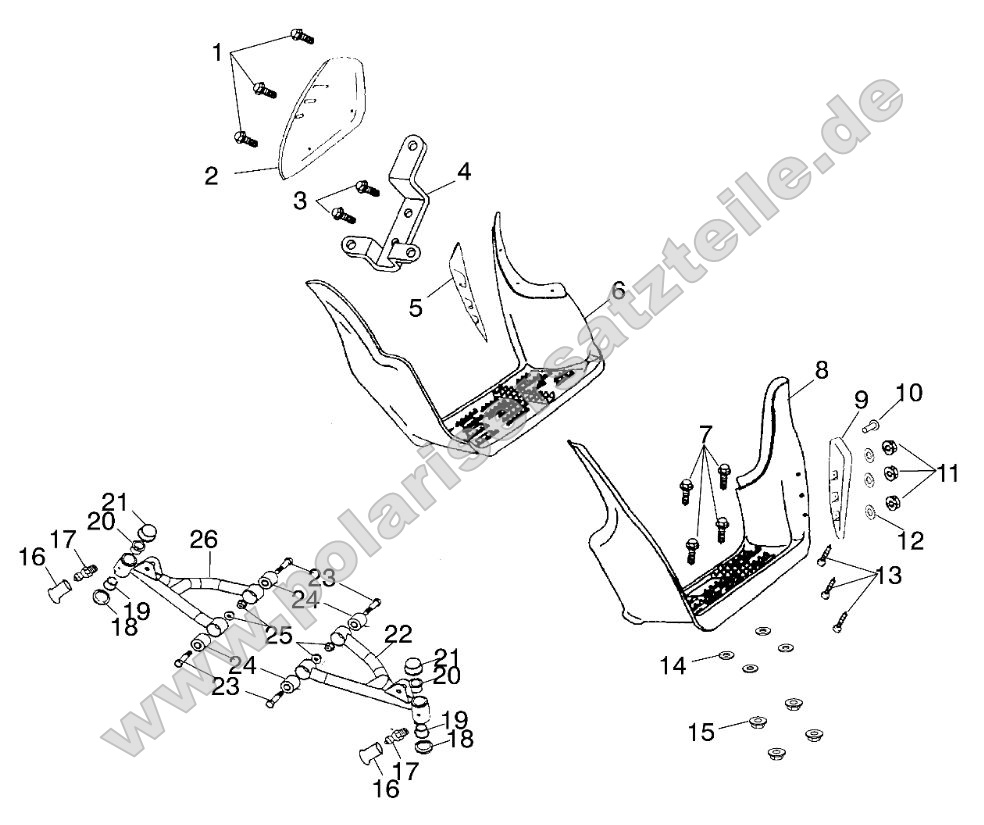 Swing Arm/Footrest