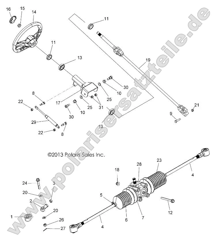Steering, Steering Asm. Steering, Steering Asm.