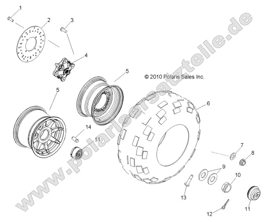 Wheels, Rear