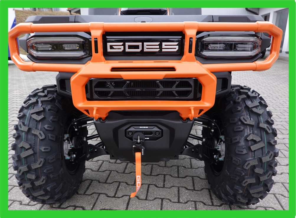 TMP Kennzeichenhalter vorne / Nummernschildhalterung klappbar #2 - GOES Terrox 1000 Touring 2025-