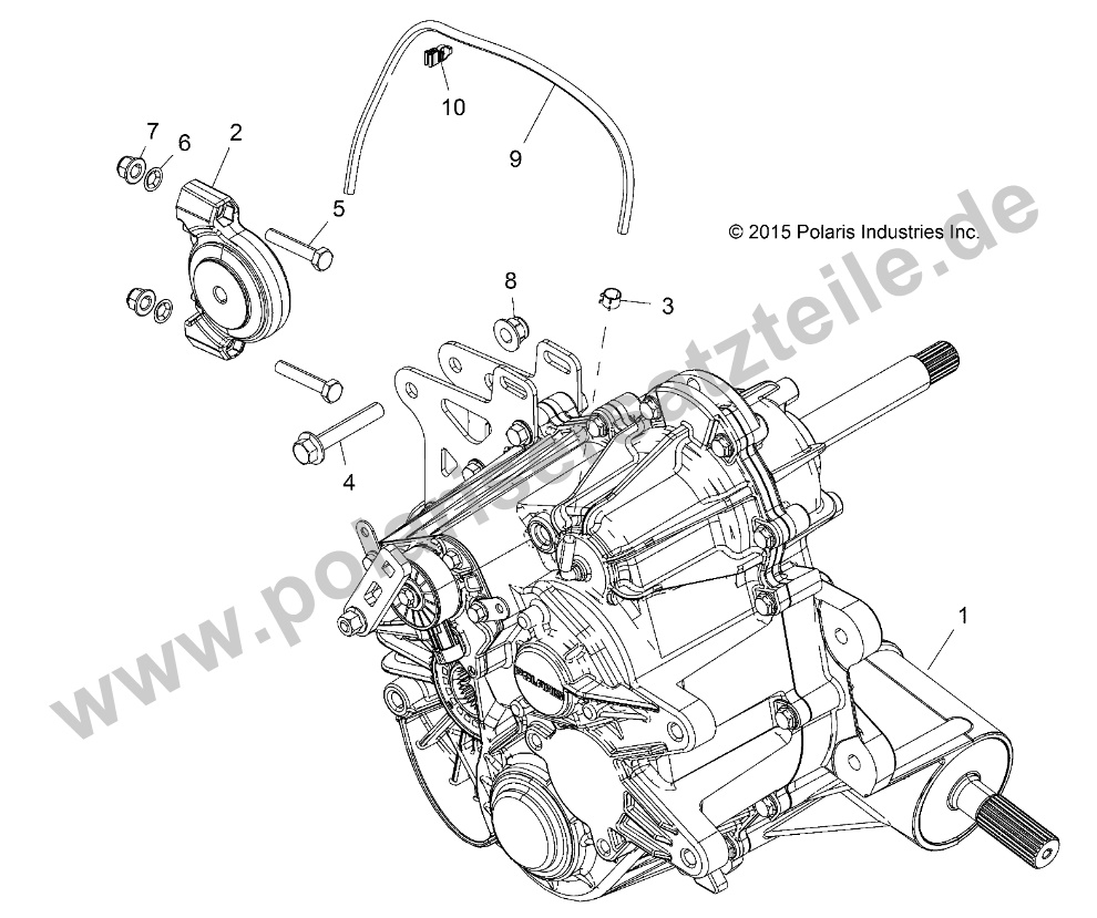DRIVE TRAIN, MAIN GEARCASE MOUNTING DRIVE TRAIN, MAIN GEARCASE MOUNTING
