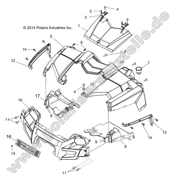 Body, Hood and Front Fascia Body, Hood and Front Fascia