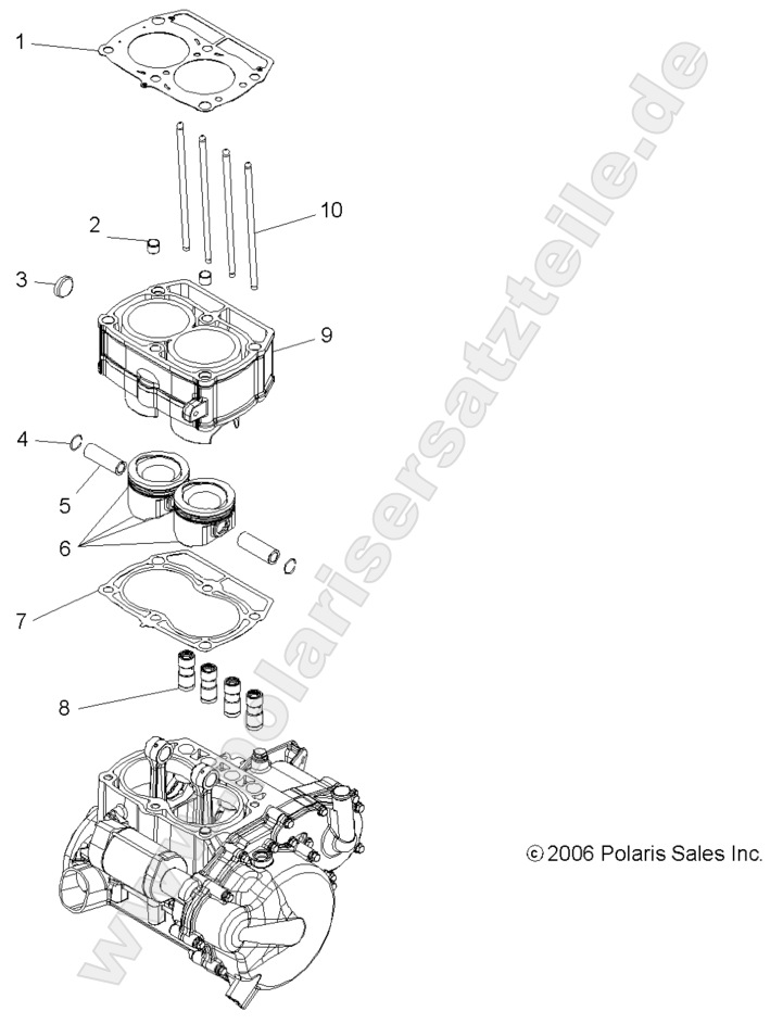 Engine, Piston and Cylinder Engine, Piston and Cylinder