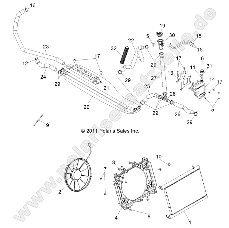 ENGINE, COOLING SYSTEM ENGINE, COOLING SYSTEM