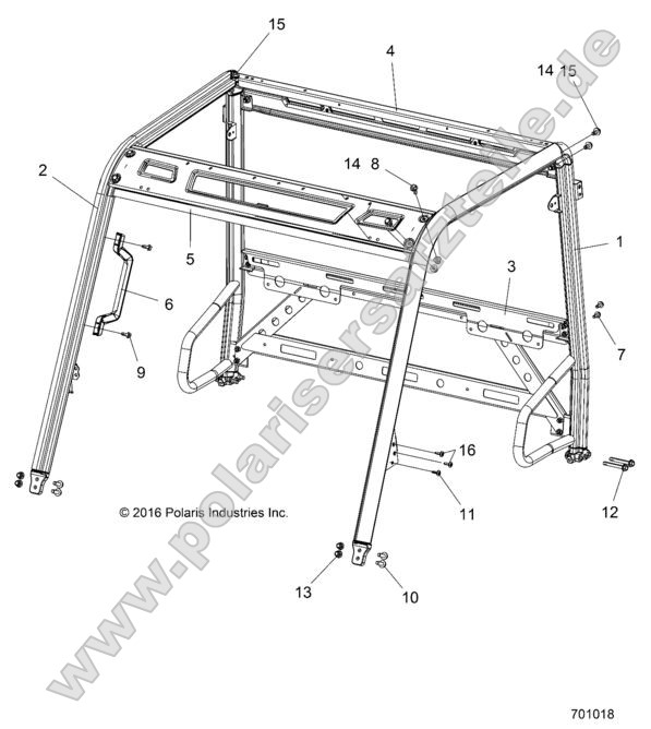 Chassis, Cab Frame