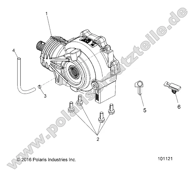 Drive Train, Front Gearcase Mounting