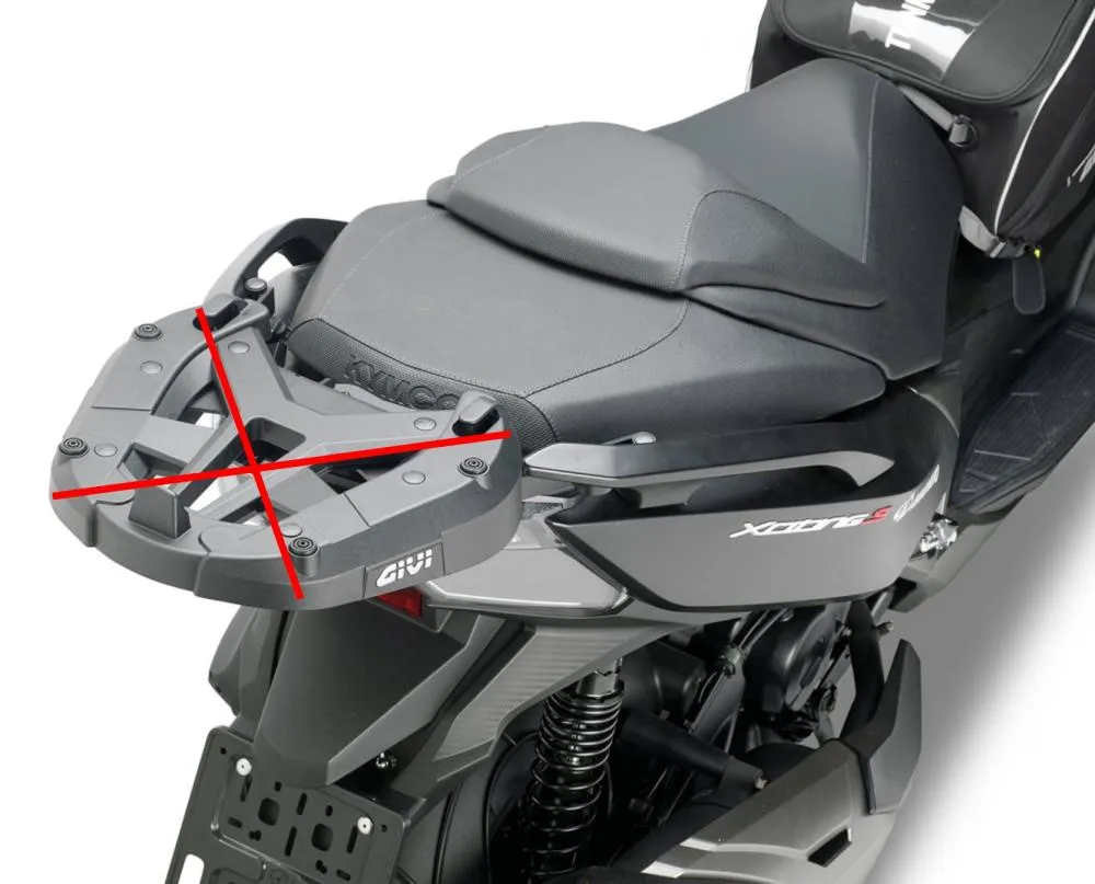 Givi Topcaseträger für Monokey und Monolock Koffer - Kymco Xciting S 400 I 2018-22