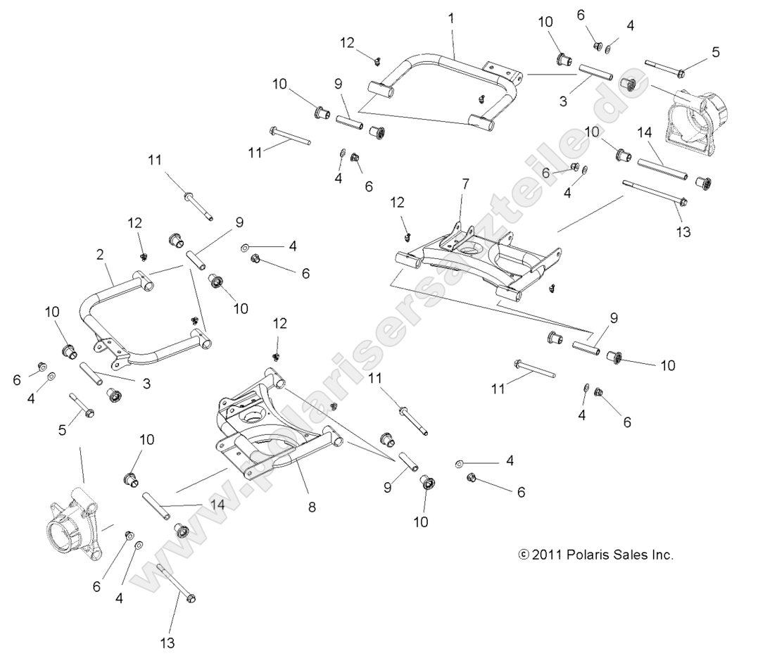 SUSPENSION, REAR CONTROL ARMS SUSPENSION, REAR CONTROL ARMS