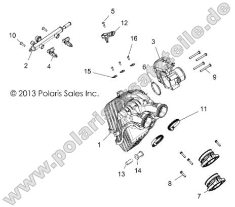 Engine, Intake and Throttle Body