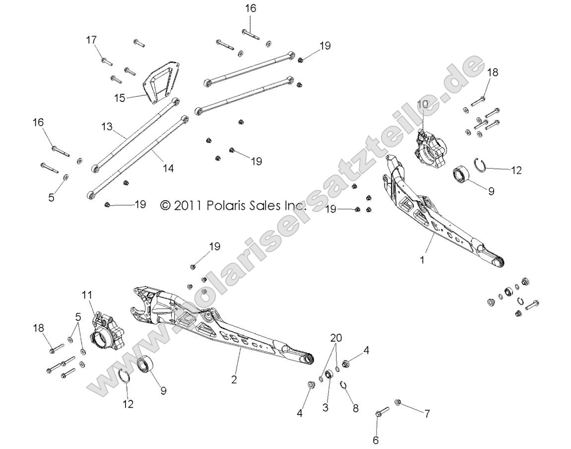 SUSPENSION, REAR