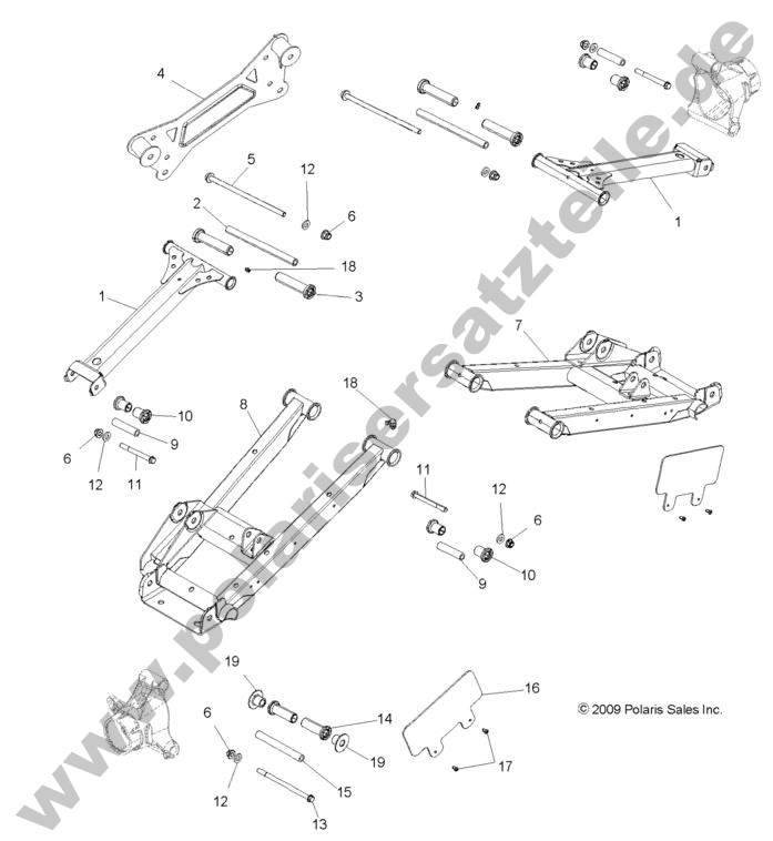 SUSPENSION, REAR CONTROL ARMS SUSPENSION, REAR CONTROL ARMS
