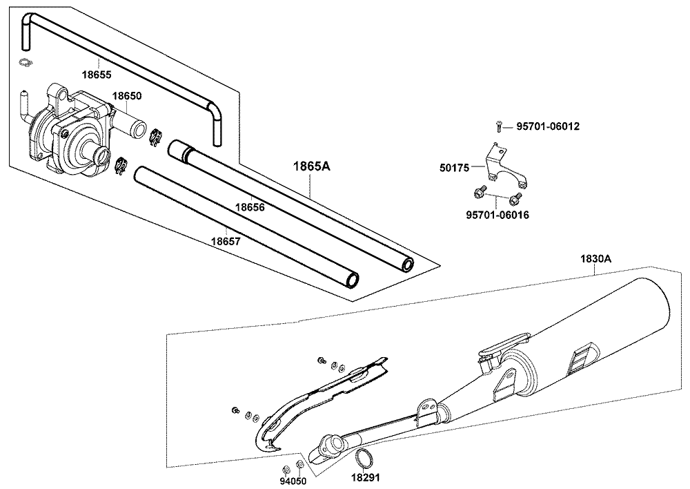 Auspuff & Sekundärluftsystem Auspuff & Sekundärluftsystem