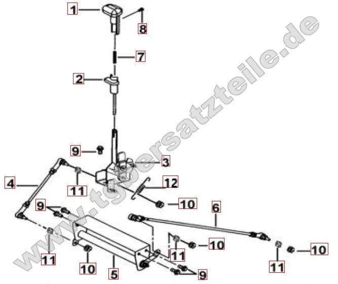 Gangschalthebel Gangschalthebel