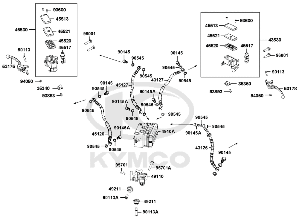 Hauptbremszylinder, Bremsleitungen & Steuergerät ABS Hauptbremszylinder, Bremsleitungen & Steuergerät ABS
