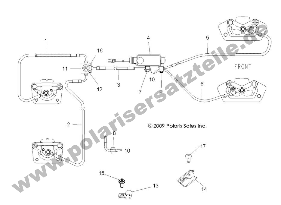 BRAKES, BRAKE LINES and MASTER CYLINDER