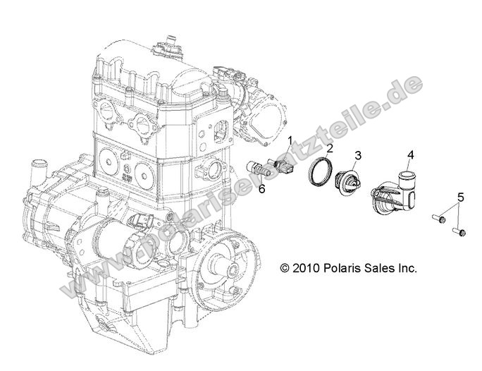 ENGINE, THERMOSTAT