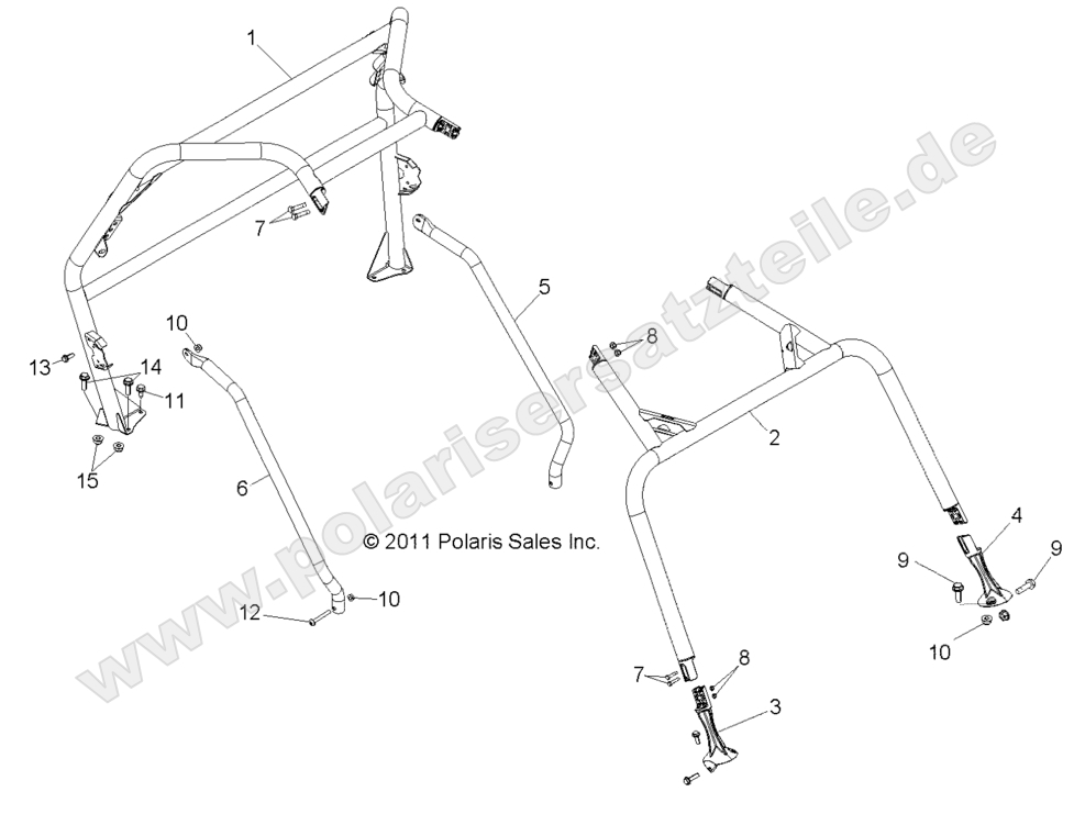 CHASSIS, CAB FRAME and SIDE BARS CHASSIS, CAB FRAME and SIDE BARS