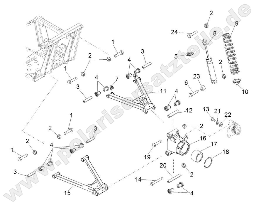 SUSPENSION, REAR