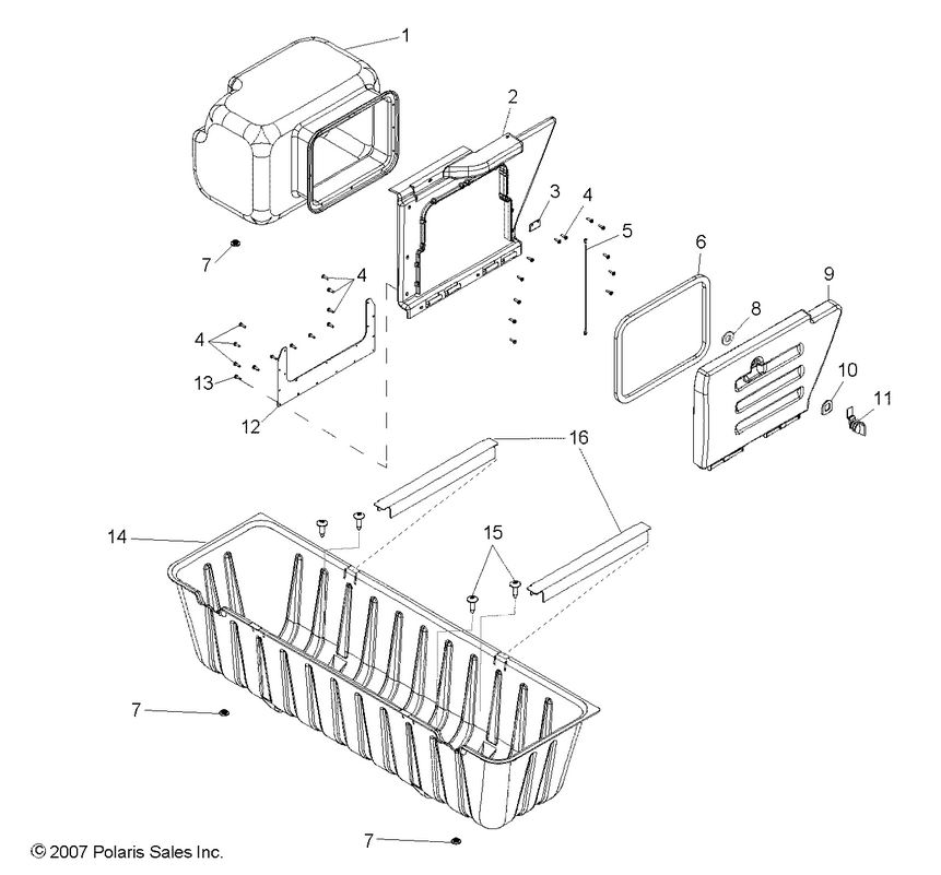 BODY, STORAGE BOX