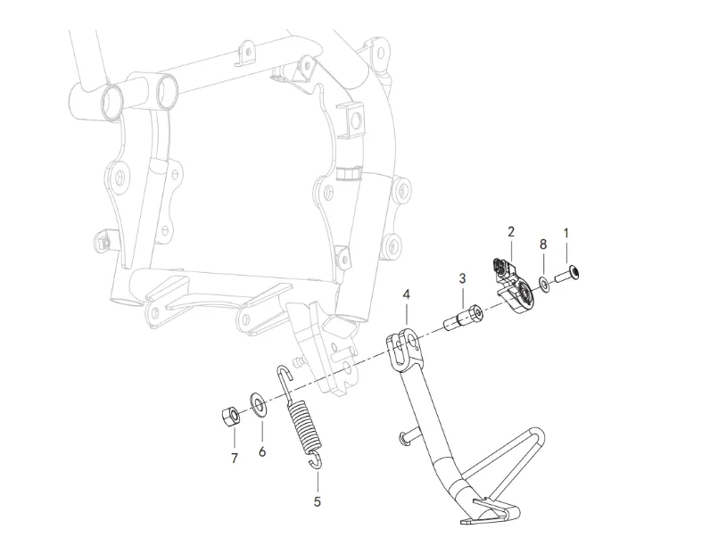 Seitenständer Seitenständer