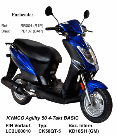 Agility 50 4T BASIC