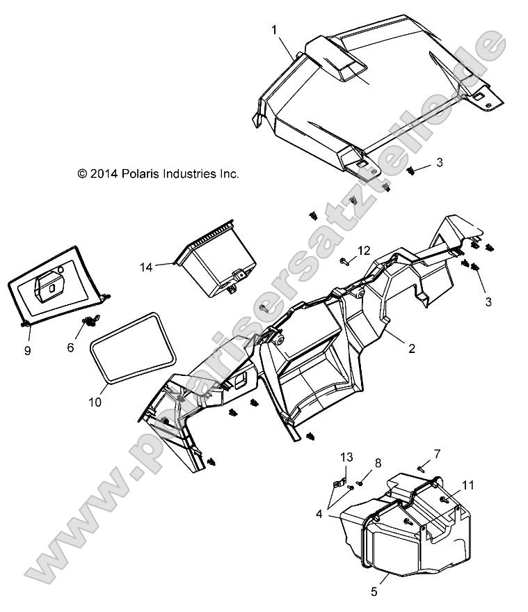 Body, Dash and Glovebox Body, Dash and Glovebox