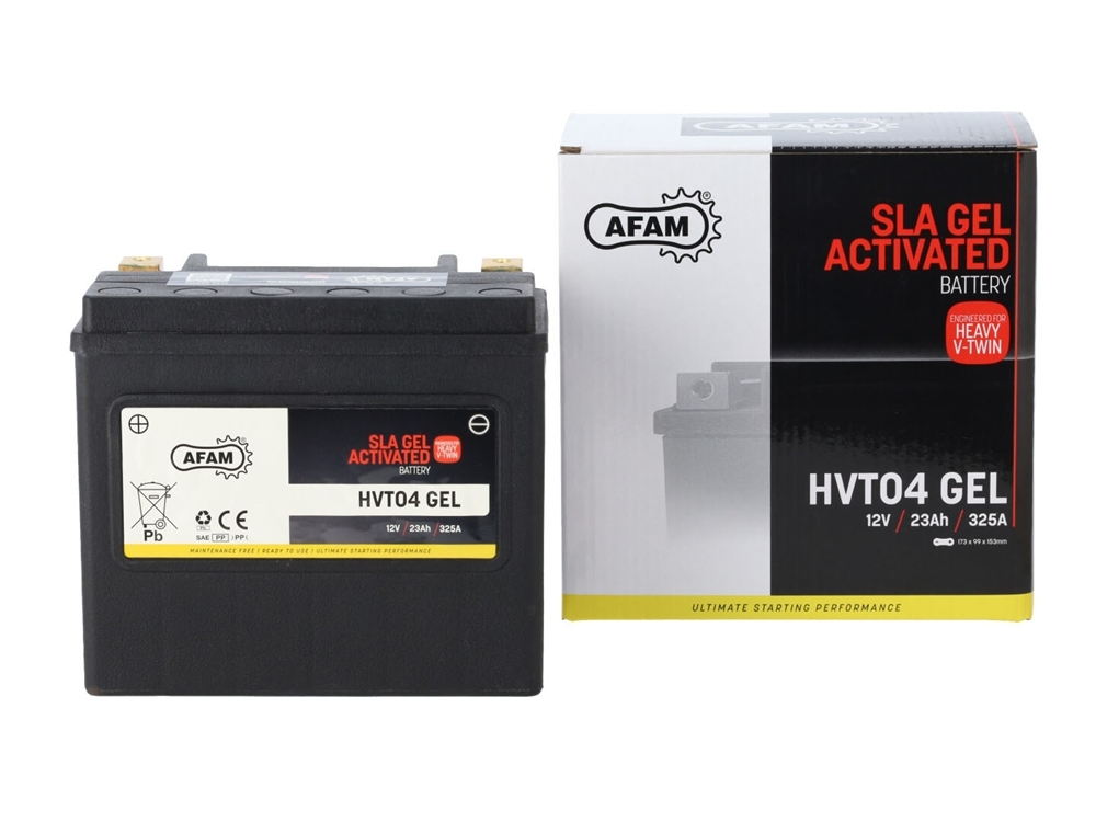 AFAM HVT 04 GEL SLA Batterie 12V 23AH 325A - Einbaufertig (YTX20HL-BS YB16L-B 65989 66000211 HVT04) AFAM HVT 04 GEL SLA Batterie 12V 23AH 325A - Einbaufertig (YTX20HL-BS YB16L-B 65989 66000211 HVT04)