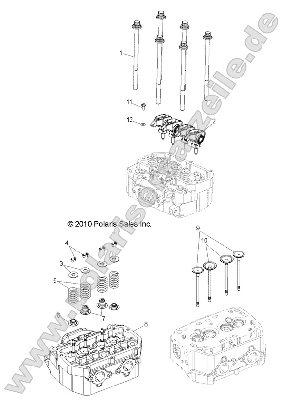 ENGINE, CYLINDER HEAD and VALVES ENGINE, CYLINDER HEAD and VALVES
