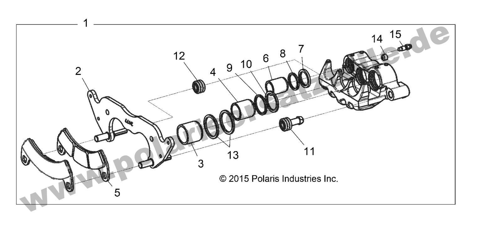 BRAKES, FRONT CALIPER BRAKES, FRONT CALIPER