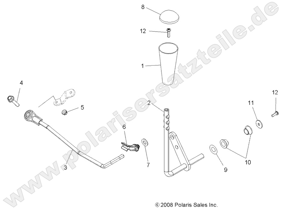 DRIVE TRAIN, GEAR SELECTOR DRIVE TRAIN, GEAR SELECTOR