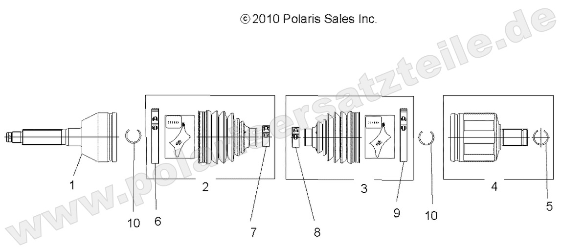 DRIVE TRAIN, FRONT DRIVE SHAFT DRIVE TRAIN, FRONT DRIVE SHAFT