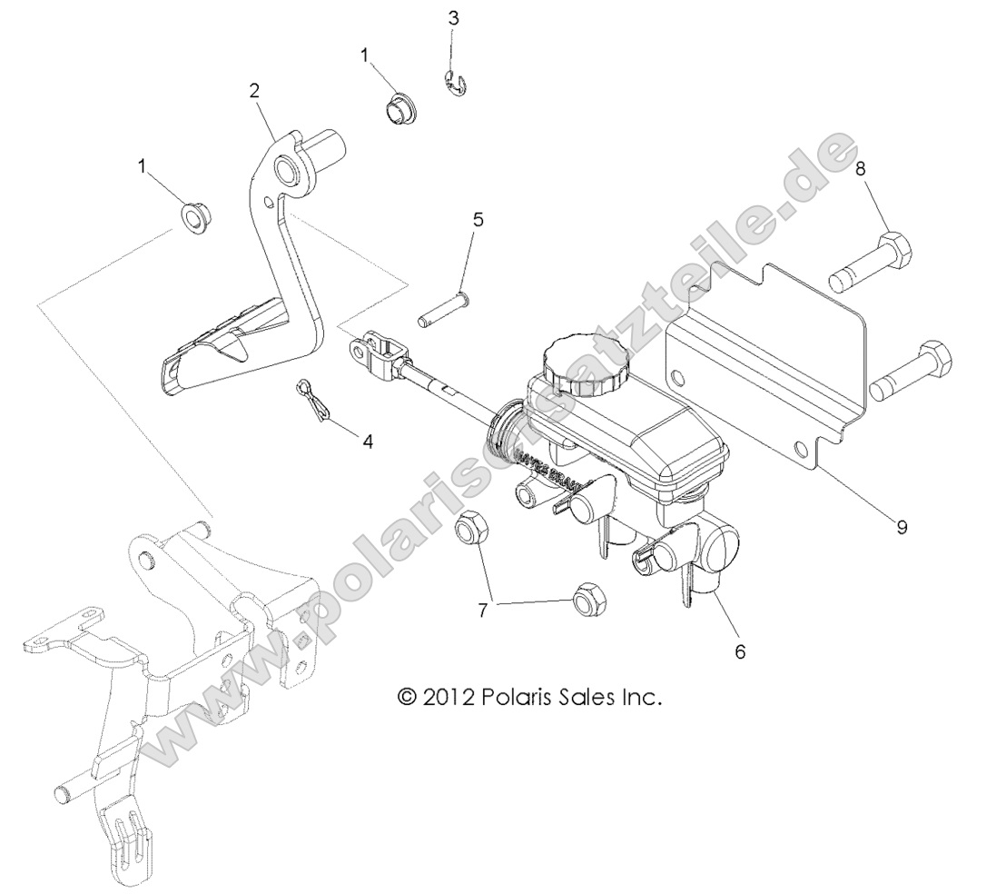 BRAKES, PEDAL and MASTER CYLINDER BRAKES, PEDAL and MASTER CYLINDER