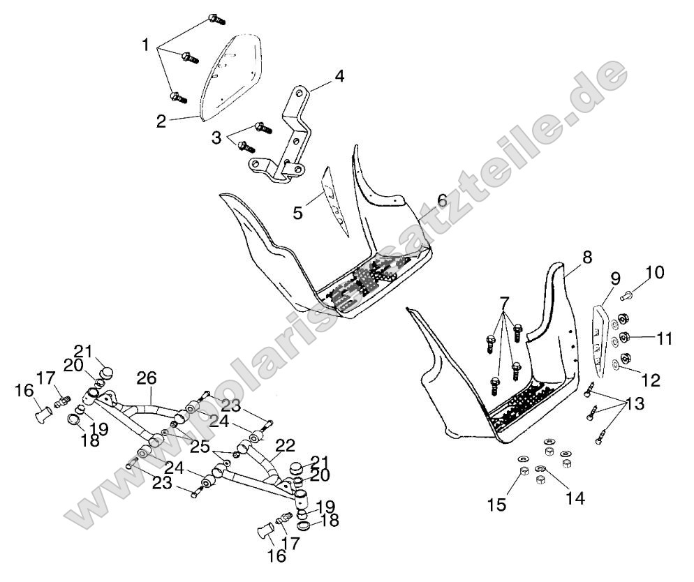 Swing Arm/Footrest