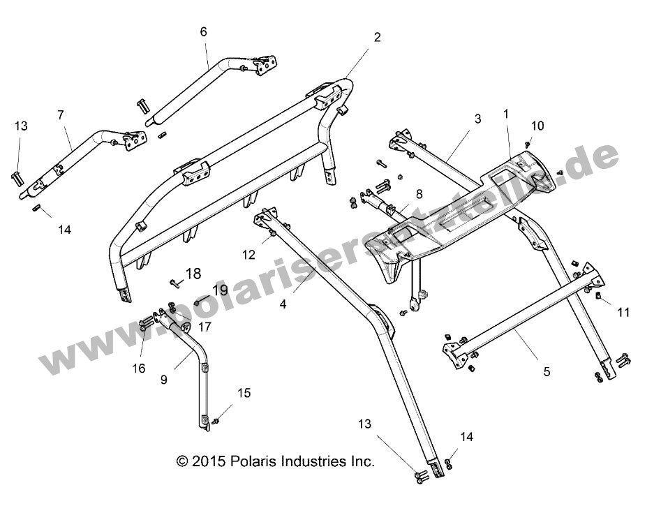 CHASSIS, CAB FRAME CHASSIS, CAB FRAME