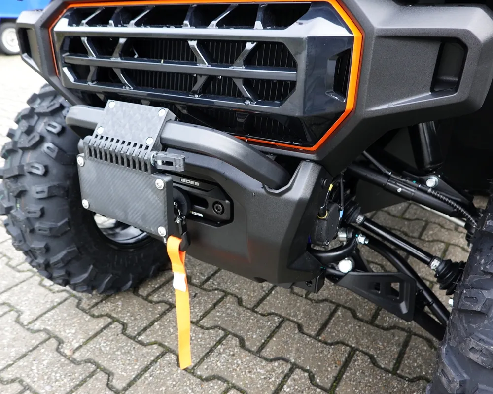 TMP Kennzeichenhalter vorne / Nummernschildhalterung klappbar - GOES Terrox 1000 Touring 2025-