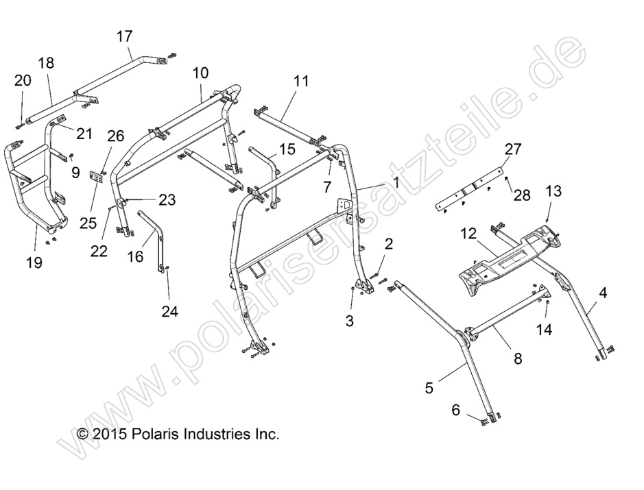 CHASSIS, CAB FRAME
