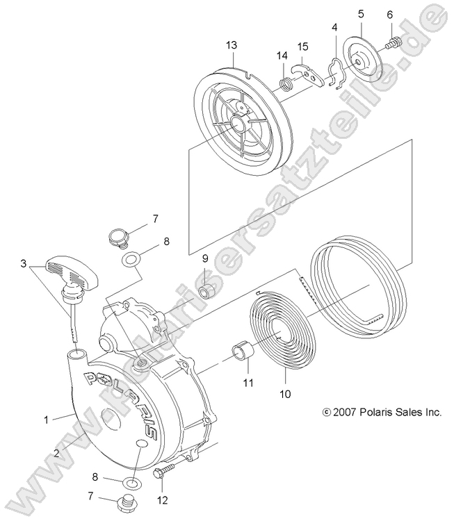 ENGINE, RECOIL STARTER ENGINE, RECOIL STARTER