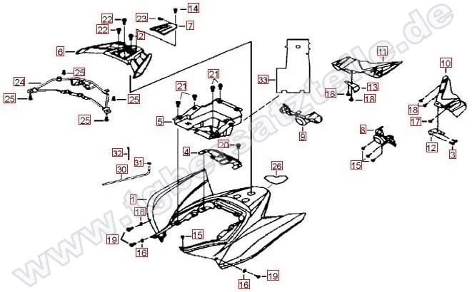 Heckverkleidung Heckverkleidung