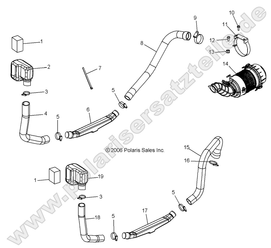 Engine and Clutch Air Intake Engine and Clutch Air Intake
