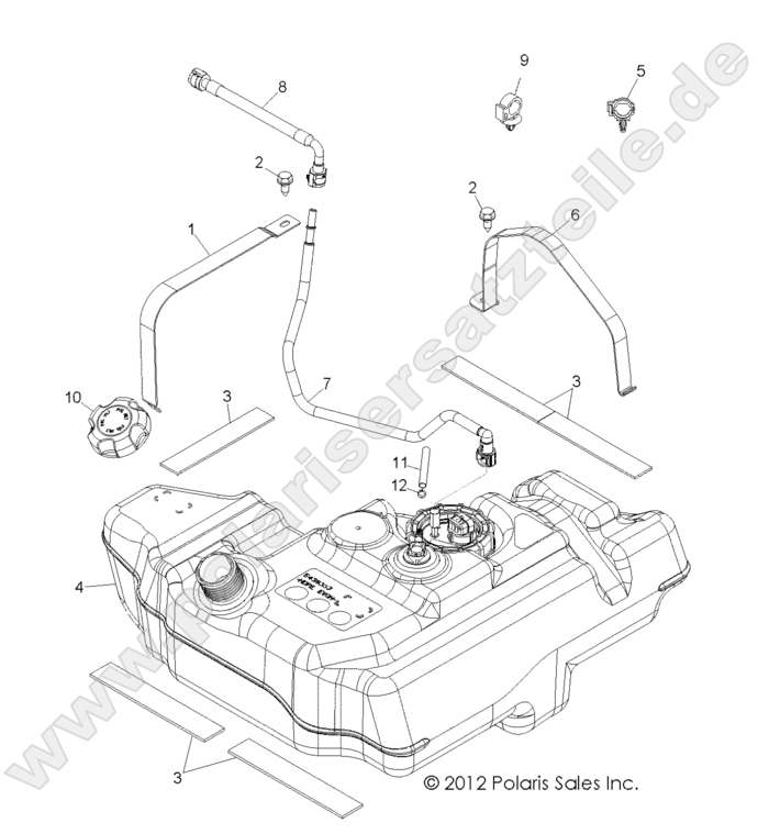 BODY, FUEL TANK BODY, FUEL TANK