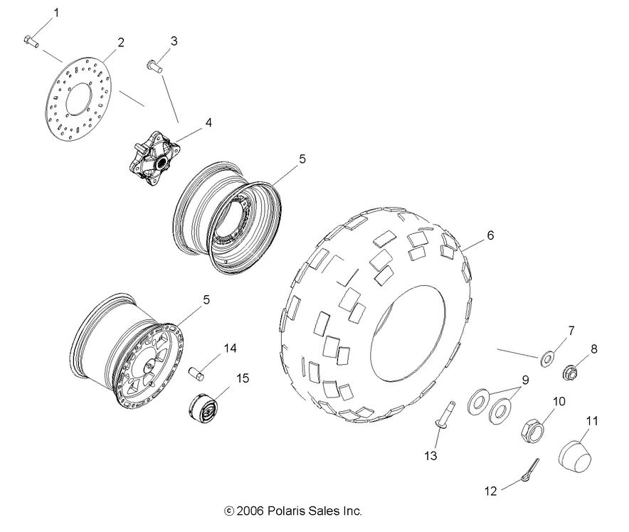 WHEELS, REAR