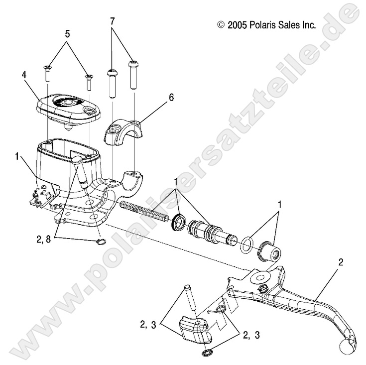 BRAKES, FRONT BRAKE LEVER and MASTER CYLINDER BRAKES, FRONT BRAKE LEVER and MASTER CYLINDER