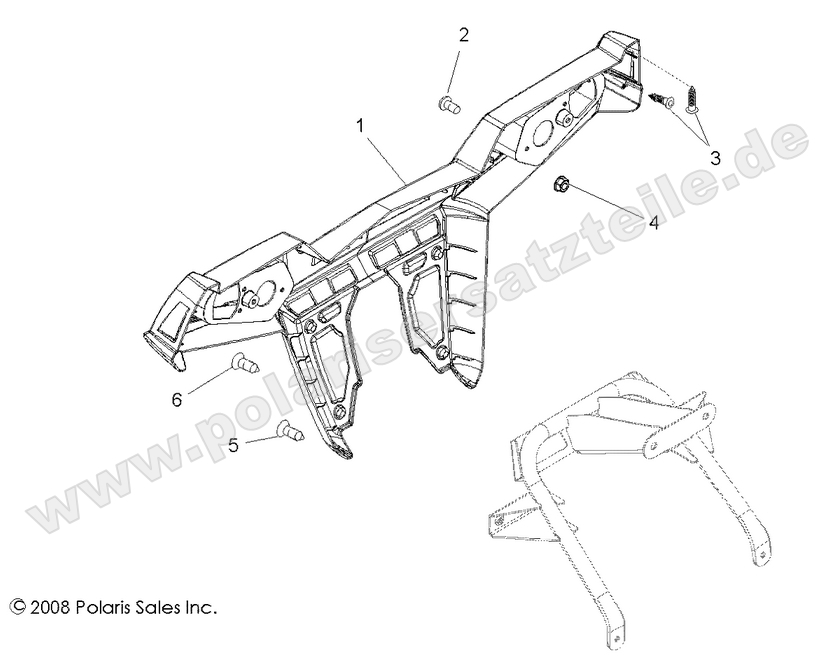 body rear bumper