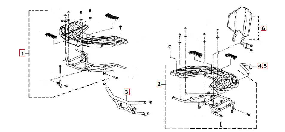 Gepäckträger vo. u. hi.Plastik_Sturzbügel vo.