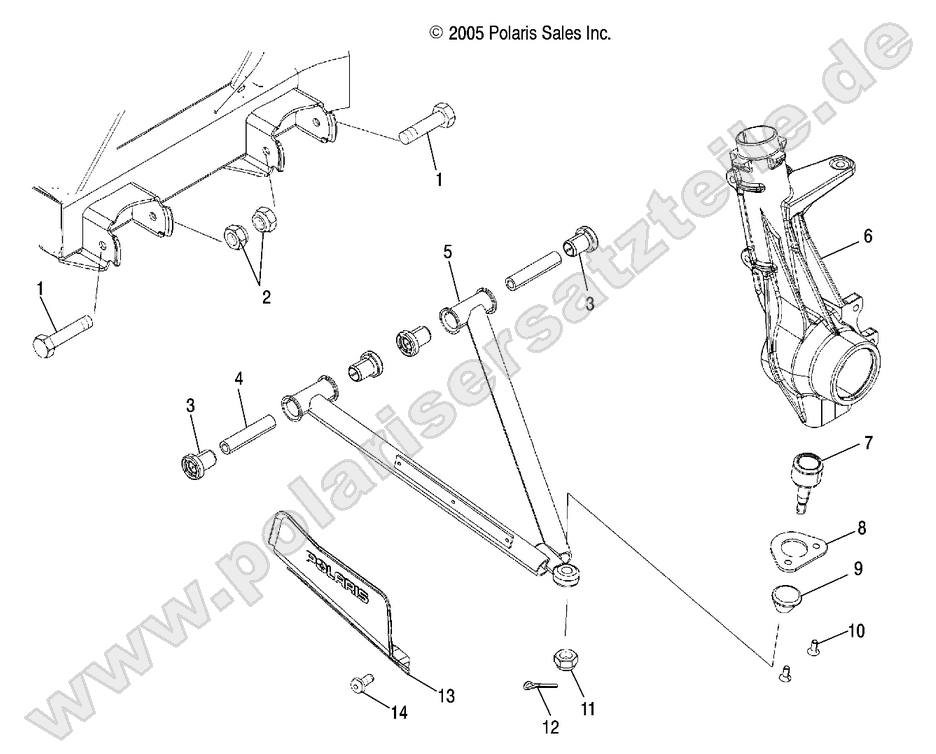 A-Arm, Front/ Strut Mounting A-Arm, Front/ Strut Mounting