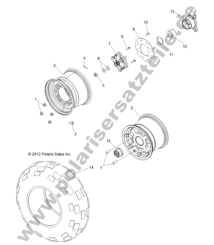 WHEELS, REAR