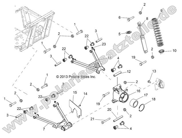 Suspension, Rear