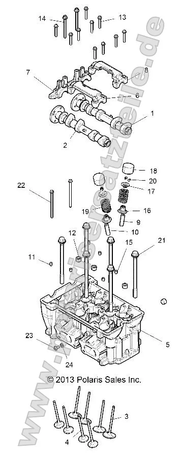 Engine, Cylinder Head and Valves Engine, Cylinder Head and Valves