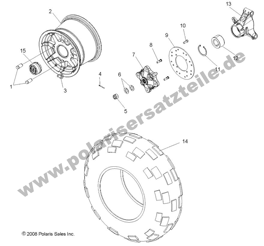 WHEELS, REAR