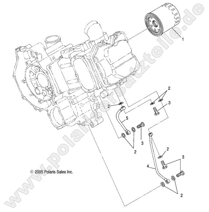 ENGINE, OIL FILTER